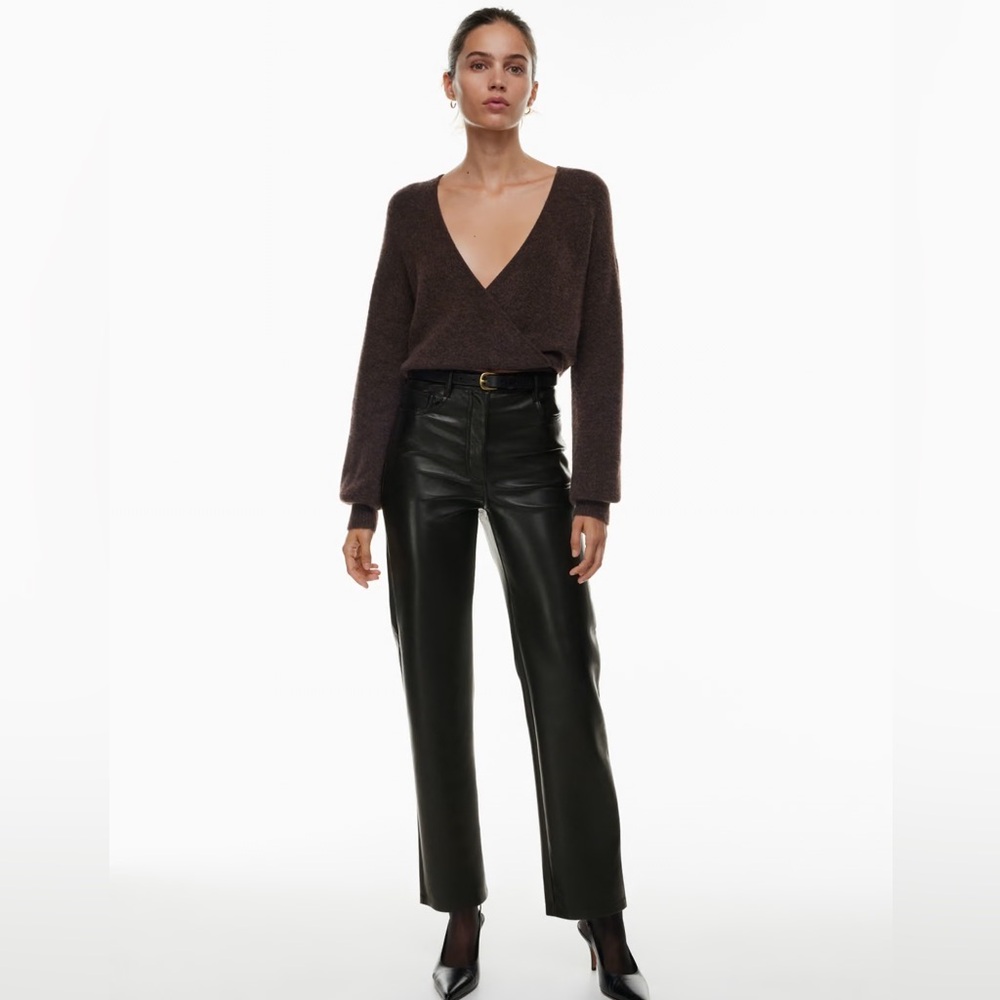 Wilfred The Melina High Waist Vegan Leather Pants